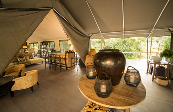 Gomoti Plains Camp: Zentrale Einrichtungen