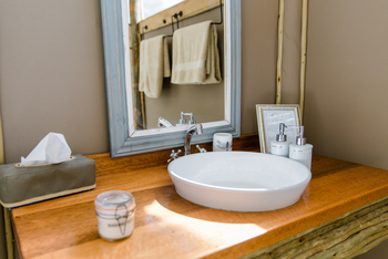 Khwai Guesthouse: Waschbecken