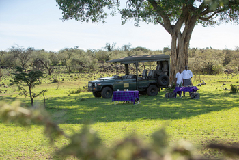 Mara Nyika Camp: Küche