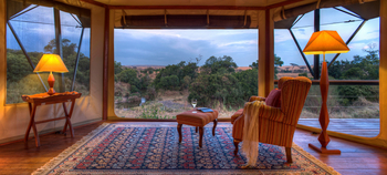 Olare Mara Kempinski: Sitzsessel Gästezelt