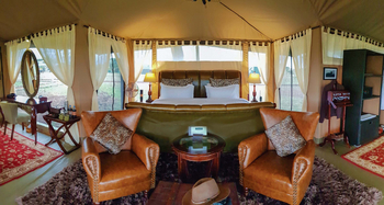 Ole Serai Camp Turner Springs: Gästezelt Interior