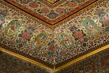 Samode Haveli: Deckenschmuck