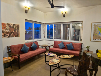 Tathastu Resort Tadoba: Lounge