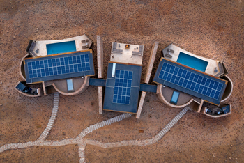 andBeyond Sossusvlei Desert Lodge: Photovoltaik