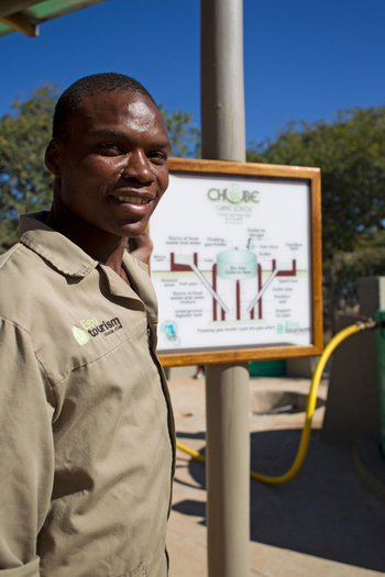 Chobe Game Lodge: Wasseraufbereitungsschaubild