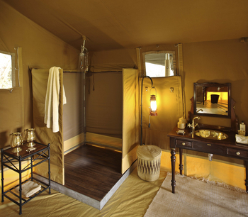 Elewana Elephant Pepper Camp Elewana Elephant Pepper Camp: Dusche