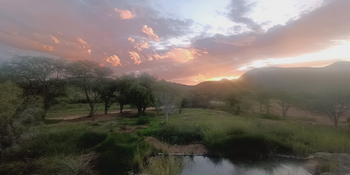 Huab Lodge: Sltene Regenfälle