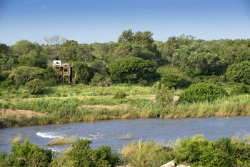 Lion Sands Tinyeleti Treehouse: Baumhaus