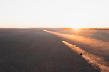 Camp Kalahari Camp Kalahari: Staubfahnen