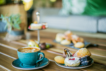 Old Drift Lodge: Kaffee