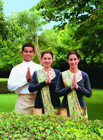 The Oberoi Rajvilas: Im Garten