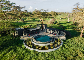 Angama Amboseli: Runder Pool