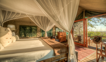 Camp Xakanaxa Camp Xakanaxa: Doppelbett