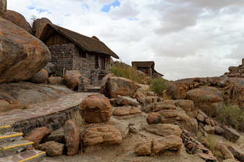 Canyon Lodge: Felsiges Gelände
