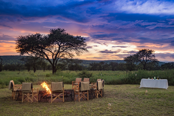 Dunia Camp: Lagerfeuer