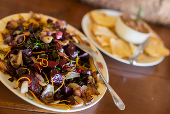 Elewana Elsa's Kopje: Geröstete, rote Beete