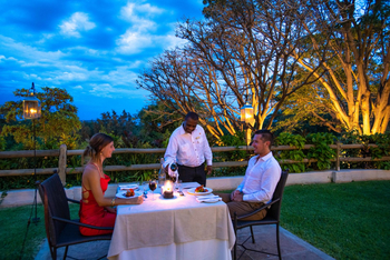 Ilala Lodge: Dinner