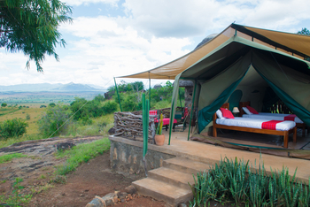 Kidepo Savannah Lodge: Stufen