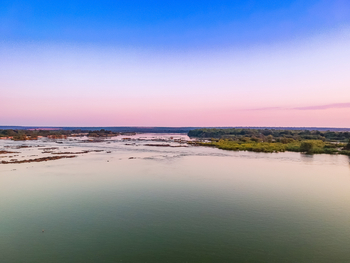 Mpala Jena Camp: Flusslandschaft