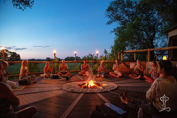 Nambwa Tented Lodge: Yoga