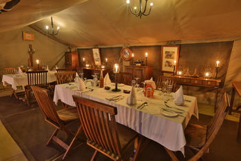 Sentinel Mara Camp: Candle Light Dinner