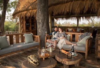 Sitatunga Private Island Camp: Draußen entspannen