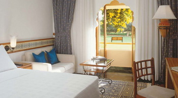 The Trident, Jaipur: Doppelbett