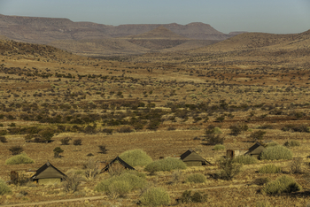 Etendeka Mountain Camp Etendeka Mountain Camp: Gästezelt