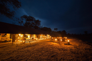 Gomoti Plains Camp: Zentrale Einrichtungen