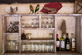 KaingU Safari Lodge: Gläser