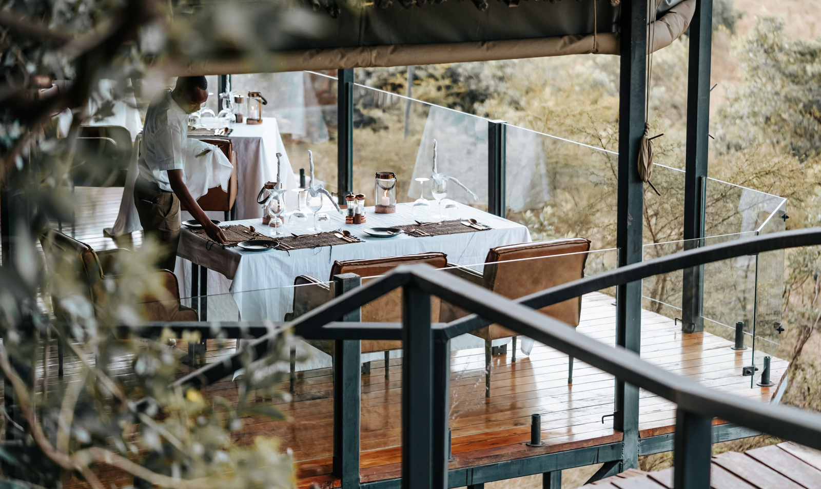 Nimali Mara Camp Nimali Mara Camp: Überdachter Essbereich