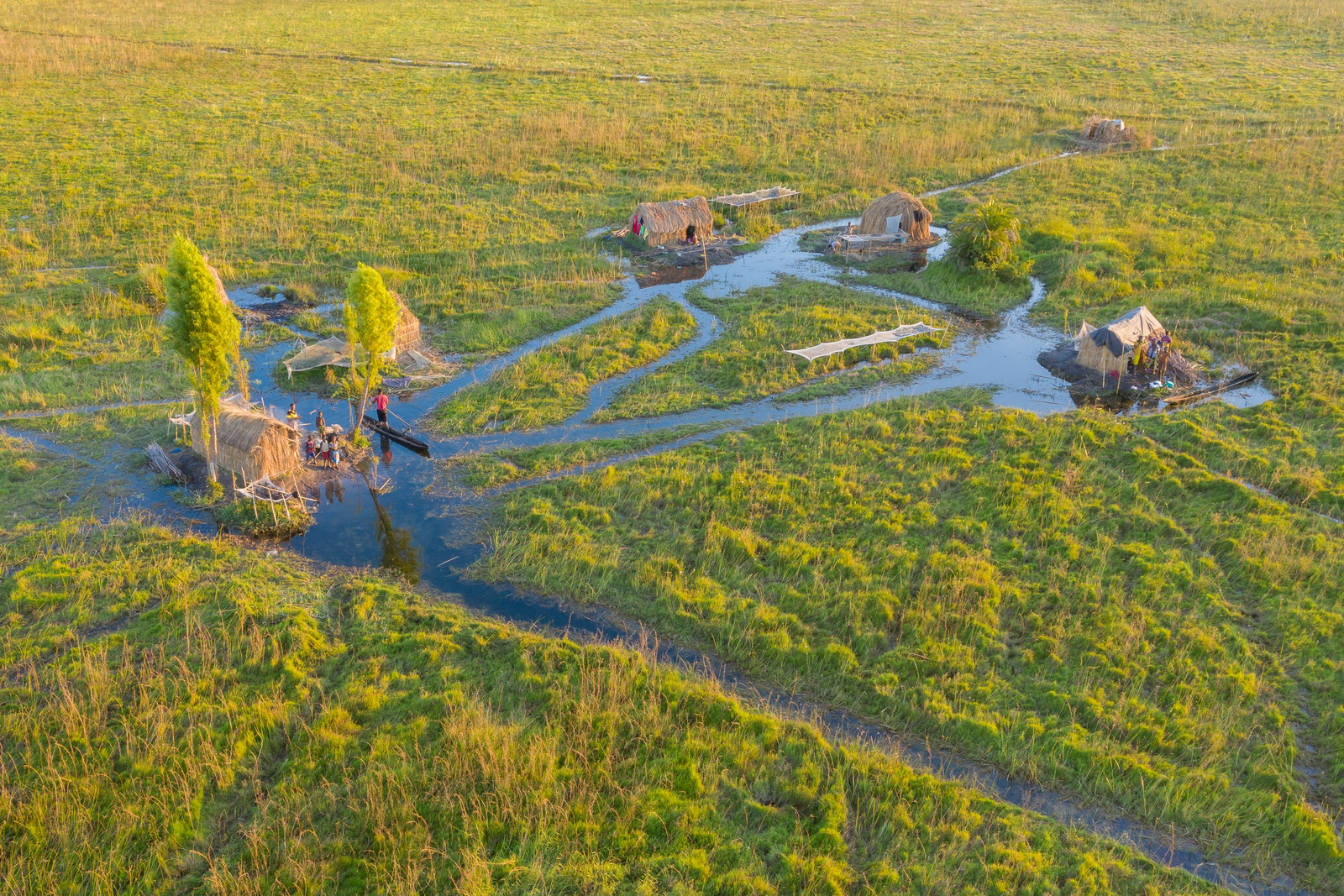 Shoebill Island Camp Shoebill Island Camp: Fischerhütten