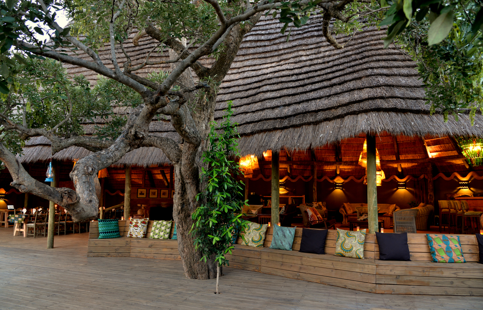 Chobe Bakwena Lodge Chobe Bakwena Lodge: Hauptgebäude