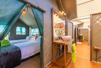 Camp Doros: Gästebad