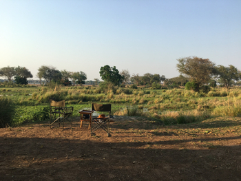 Chula Island Camp Chula Island Camp: Floodplain vor dem Camp