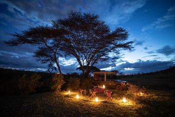 Mara Nyika Camp: Küche