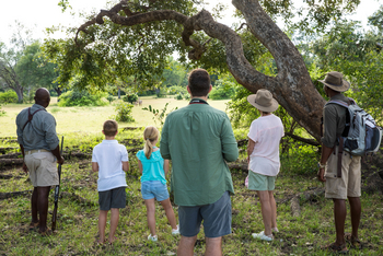 Okavango Explorers Camp Okavango Explorers Camp: Guide mit Familie