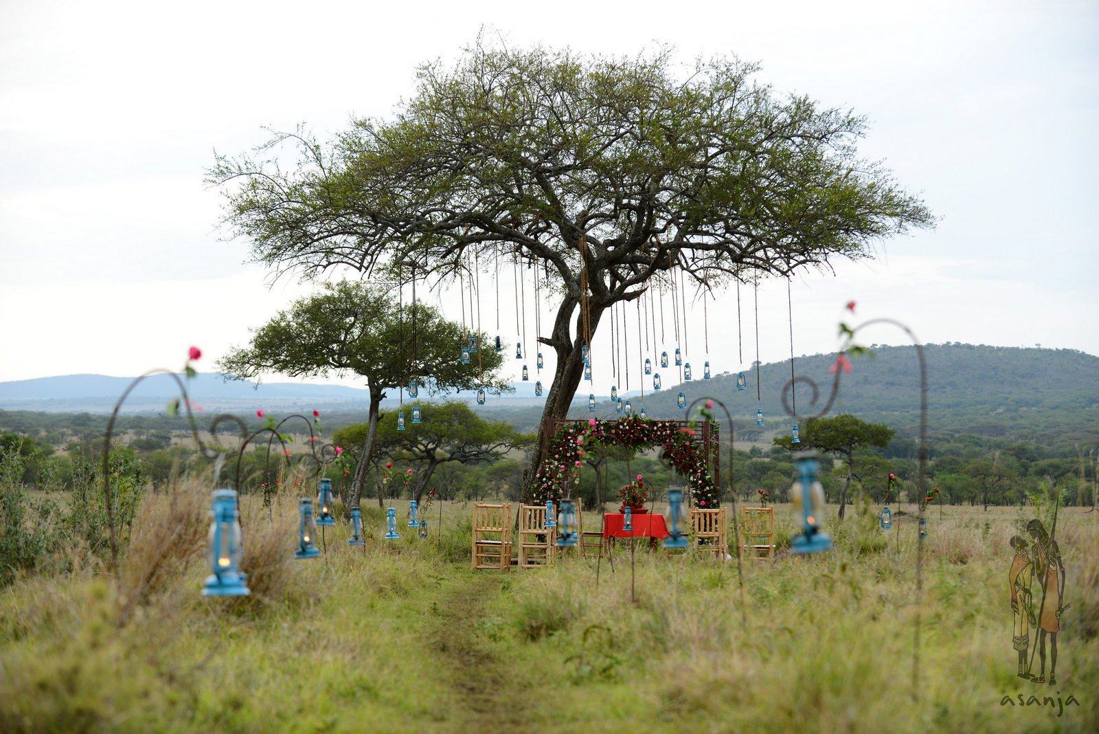 Asanja Nyasirori Asanja Nyasirori: Festlicher Anlass im Bush