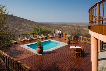Etosha Mountain Lodge: Swimming Pool