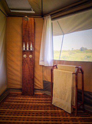 Kicheche Mara Camp: Dusche