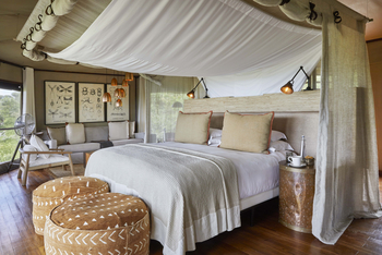 Legendary Mwiba Lodge: Doppelbett