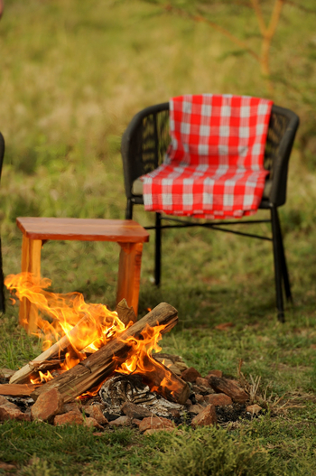 Mara Siana Camp: Lagerfeuer