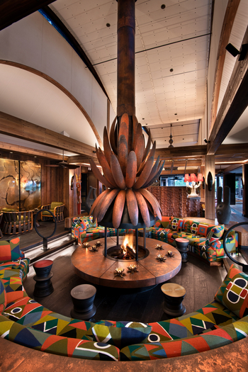 Xigera Safari Lodge Xigera Safari Lodge: Kamin