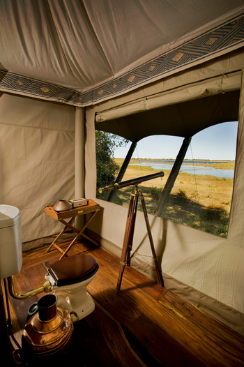 Zarafa Camp: Toilette