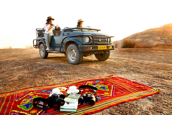 Amritara Jawai Sagar: Auf Safari