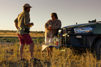 Hwange Bush Camp: Sundowners