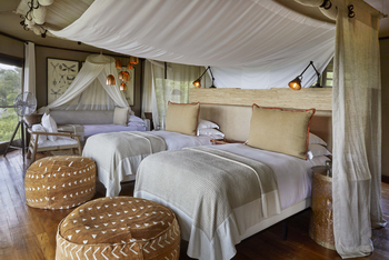 Legendary Mwiba Lodge: Einzelbetten