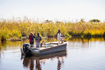 Namushasha River Lodge: Angeltour