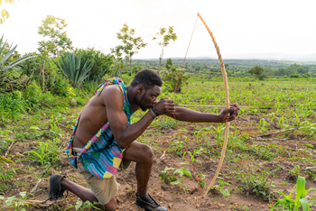 Sayari Camp: Bogenschütze