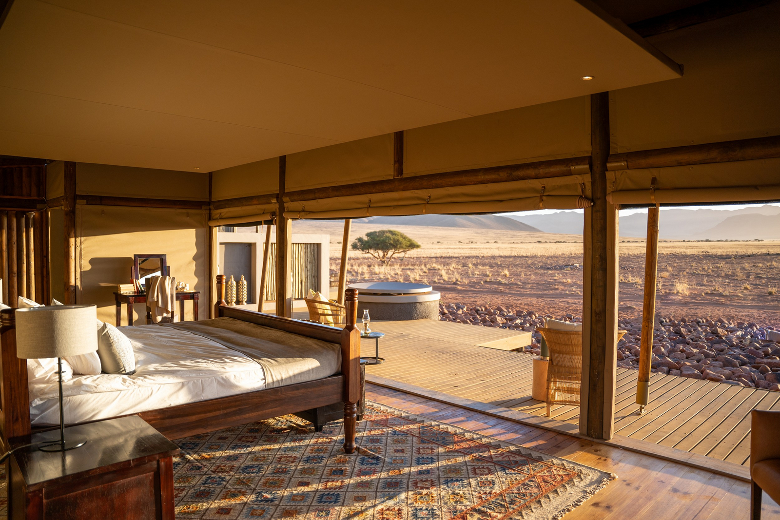 Wolwedans Plains Camp Wolwedans Plains Camp: Zimmer und Plunge Pool